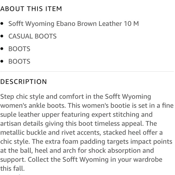 SOFFT Wyoming ankle bootie - Picture 16 of 16